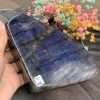 ĐÁ XÀ CỪ – HẮC NGUYỆT QUANG – Labradorite (XC202) – KL: 0,834KG