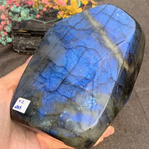 ĐÁ XÀ CỪ – HẮC NGUYỆT QUANG – Labradorite (XC203) – KL: 1,322KG