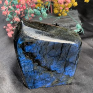 ĐÁ XÀ CỪ – HẮC NGUYỆT QUANG – Labradorite (XC204) – KL: 0,55KG