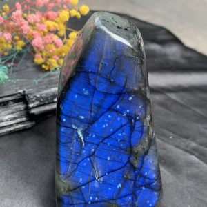 ĐÁ XÀ CỪ – HẮC NGUYỆT QUANG – Labradorite (XC205) – KL: 0,824KG