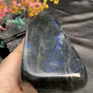 ĐÁ XÀ CỪ – HẮC NGUYỆT QUANG – Labradorite (XC205) – KL: 0,824KG