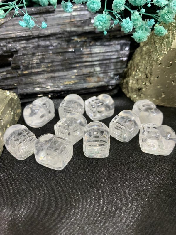 Mặt Tỳ hưu Clear quartz | Đá trang trí, sưu tầm, healing | CADA DECOR