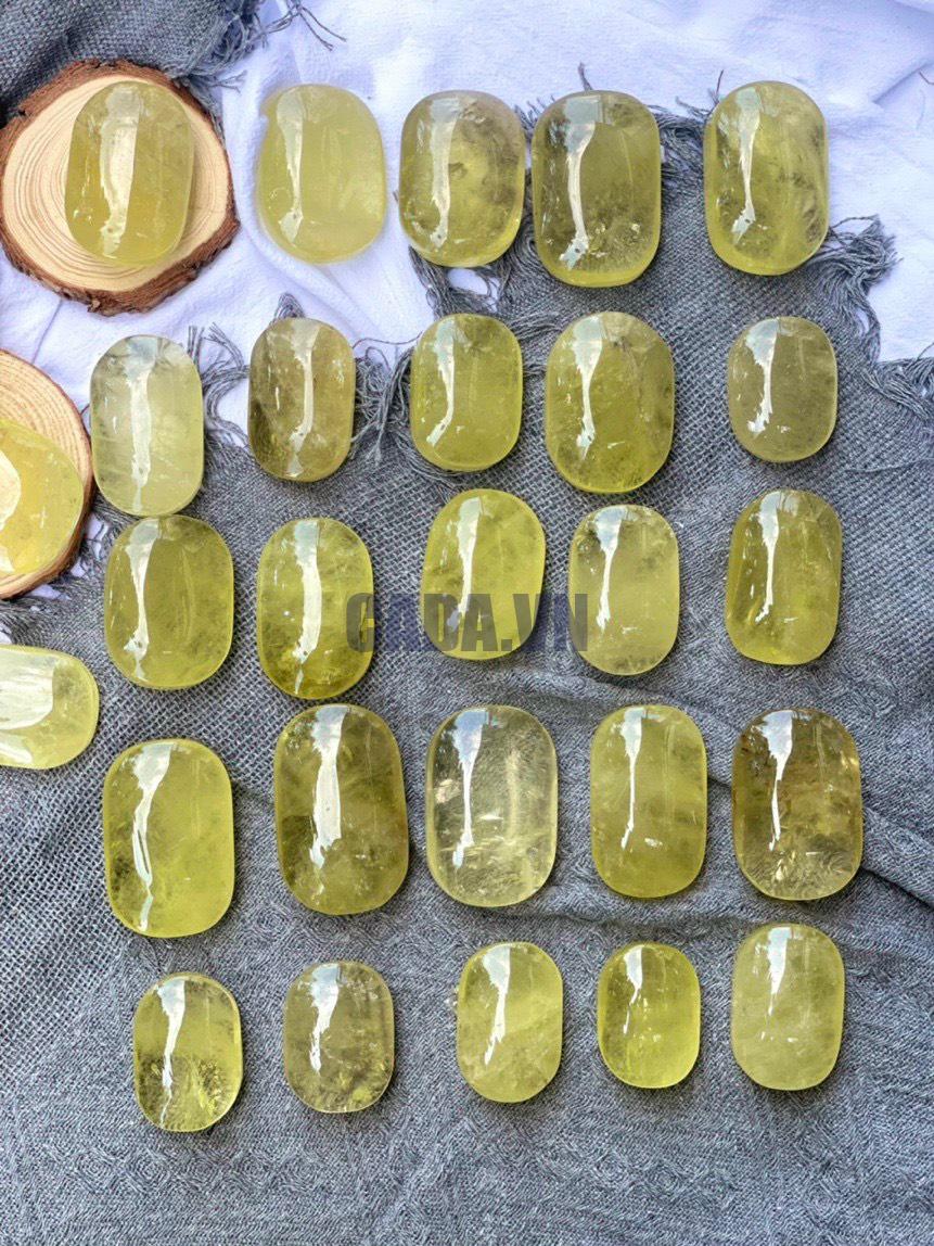 Palm Citrine | Đá trang trí, sưu tầm, healing | CADA DECOR