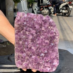 VỈ MẦM THẠCH ANH TÍM (VM22), KT: 25*19CM - KL: 5,45KG | CADA DECOR