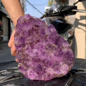 VỈ MẦM THẠCH ANH TÍM (VM26), KT: 23,5*15CM - KL: 4,3KG | CADA DECOR