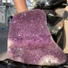 VỈ MẦM THẠCH ANH TÍM (VM27), KT: 28*21CM - KL: 6,6KG | CADA DECOR