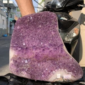 VỈ MẦM THẠCH ANH TÍM (VM27), KT: 28*21CM - KL: 6,6KG | CADA DECOR
