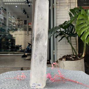 Trụ Thạch Anh Trắng trong – Clear Quartz Point, KL: 3,262KG (TTT207)