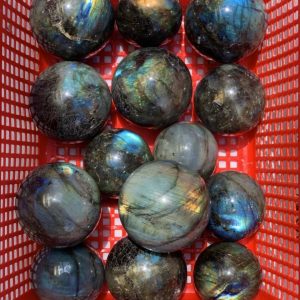 Bi cầu Xà cừ - Labradorite | Đá trang trí, sưu tầm, healing | CADA DECOR