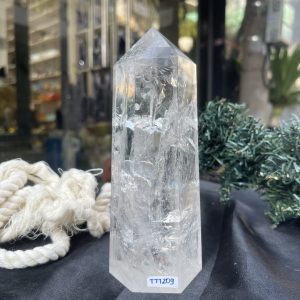 Trụ Thạch Anh Trắng trong – Clear Quartz Point, KL: 0,766KG (TTT209)