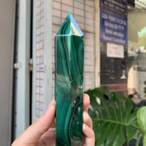 Trụ đá Lông Công - Malachite Point (TLC07) | CADA DECOR