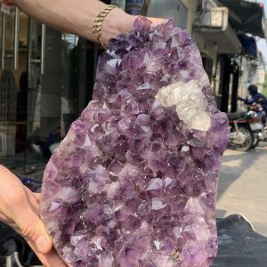VỈ MẦM THẠCH ANH TÍM (VM44), KT: 35*22CM - KL: 9,8KG | CADA DECOR