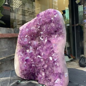 VỈ MẦM THẠCH ANH TÍM (VM46), KT: 18*30CM - KL: 10,6KG | CADA DECOR