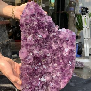 VỈ MẦM THẠCH ANH TÍM (VM49), KT: 40*21CM - KL: 11,5KG | CADA DECOR