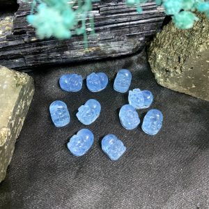Mặt Tỳ hưu Aquamarine | Đá trang trí, sưu tầm, healing | CADA DECOR