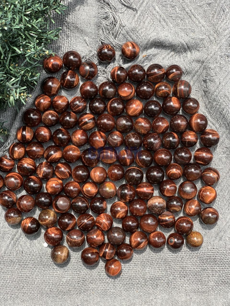 Bi cầu Red Tiger Eye | Đá trang trí, sưu tầm, healing | CADA DECOR