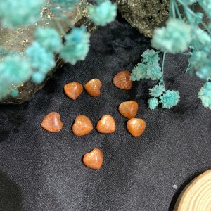 Mặt Trái tim Sunstone | Đá trang trí, sưu tầm, healing | CADA DECOR