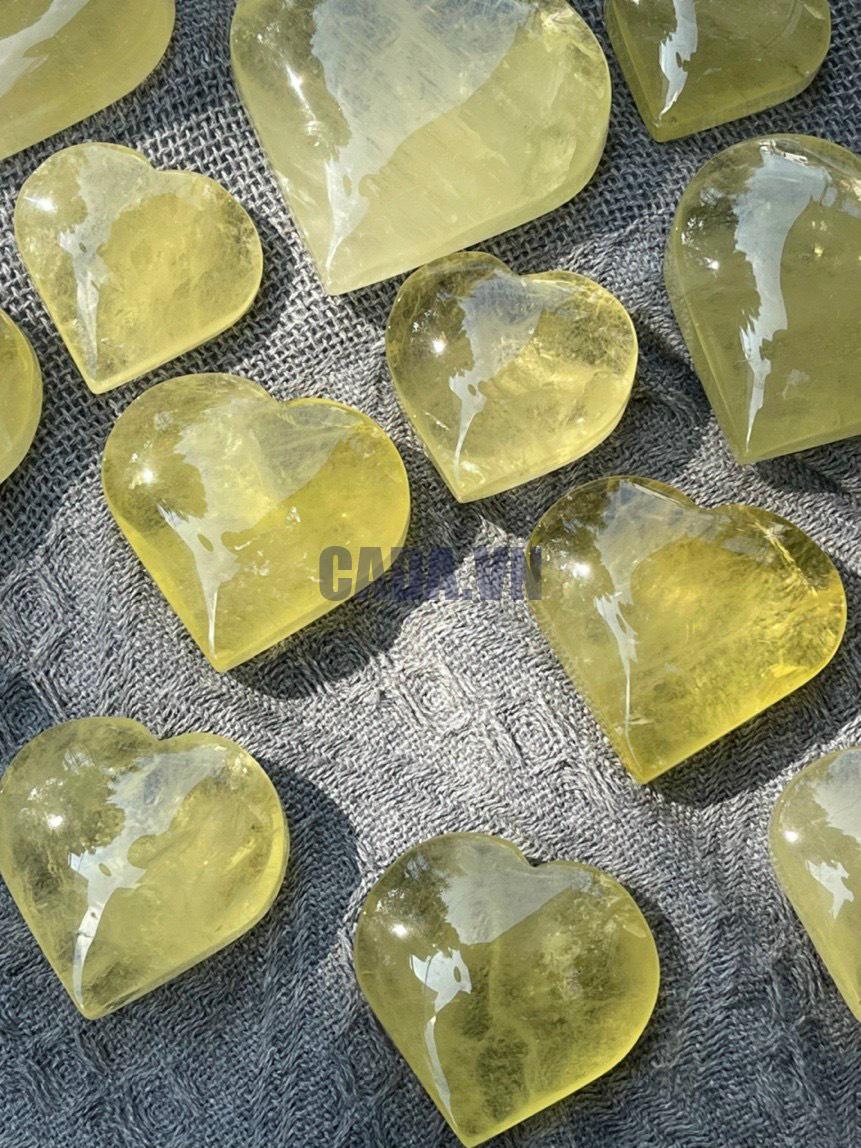 Citrine Heart | Đá trang trí, sưu tầm, healing | CADA DECOR