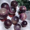 Bi cầu Purple Fluorite | Đá trang trí, sưu tầm, healing | CADA DECOR