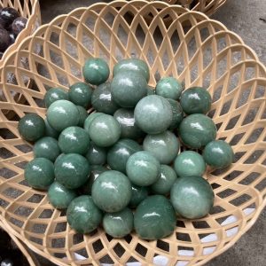 Bi cầu Aventurine | Đá trang trí, sưu tầm, healing | CADA DECOR