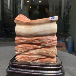 ĐÁ THỊT HEO – ĐÁ PHÚ QUÝ (HE65), KT: 17*11*6CM, KL: 2,096KG