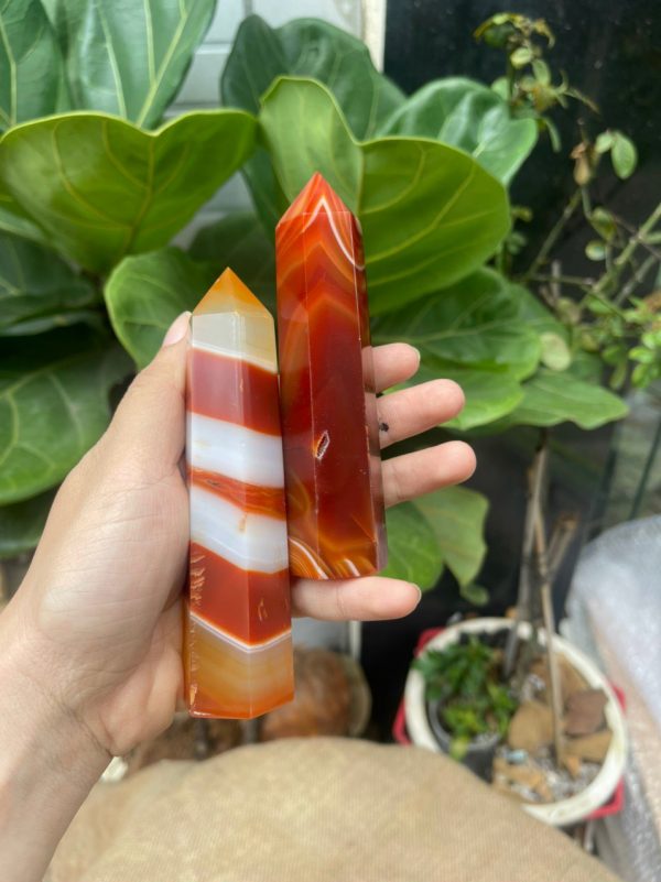 Trụ Carnelian | Đá trang trí, sưu tầm, healing | CADA DECOR