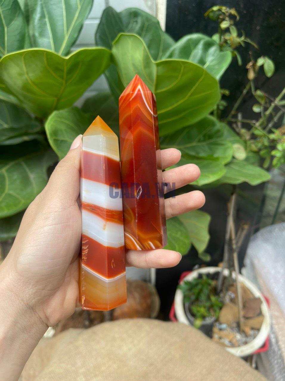 Trụ Carnelian | Đá trang trí, sưu tầm, healing | CADA DECOR