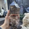TRỤ THẠCH ANH KHÓI - SMOKY QUARTZ POINT (TAK23), KL:1,766KG, KT: 24*9,5CM