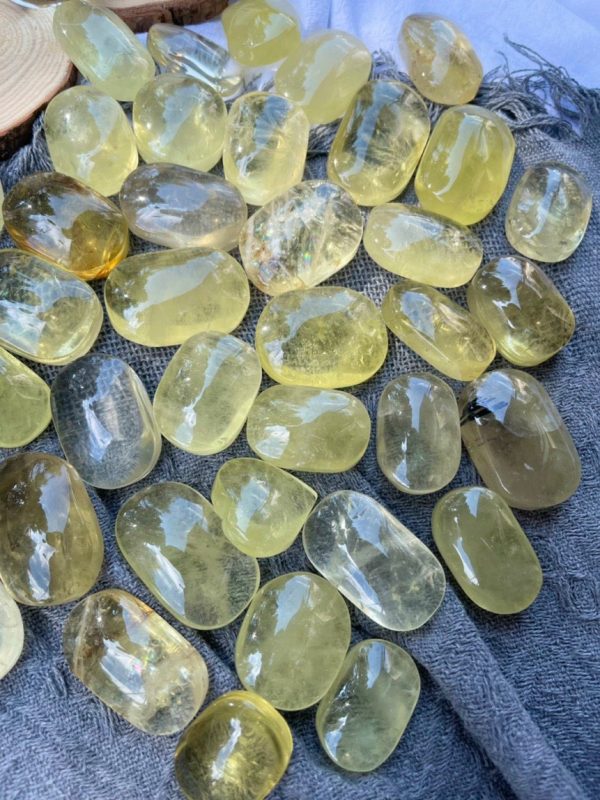 Palm Citrine | Đá trang trí, sưu tầm, healing | CADA DECOR