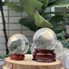 Bi cầu Thạch Anh Trắng trong | Đá trang trí, sưu tầm, healing | CADA DECOR