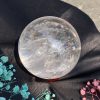 QUẢ CẦU THẠCH ANH TRẮNG (BTR91) ĐK: 8,8CM – KL: 936GRAM | CADA DECOR