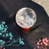 QUẢ CẦU THẠCH ANH TRẮNG (BTR95) ĐK: 7,1CM – KL: 494GRAM | CADA DECOR