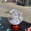 QUẢ CẦU THẠCH ANH TRẮNG (BTR95) ĐK: 7,1CM – KL: 494GRAM | CADA DECOR