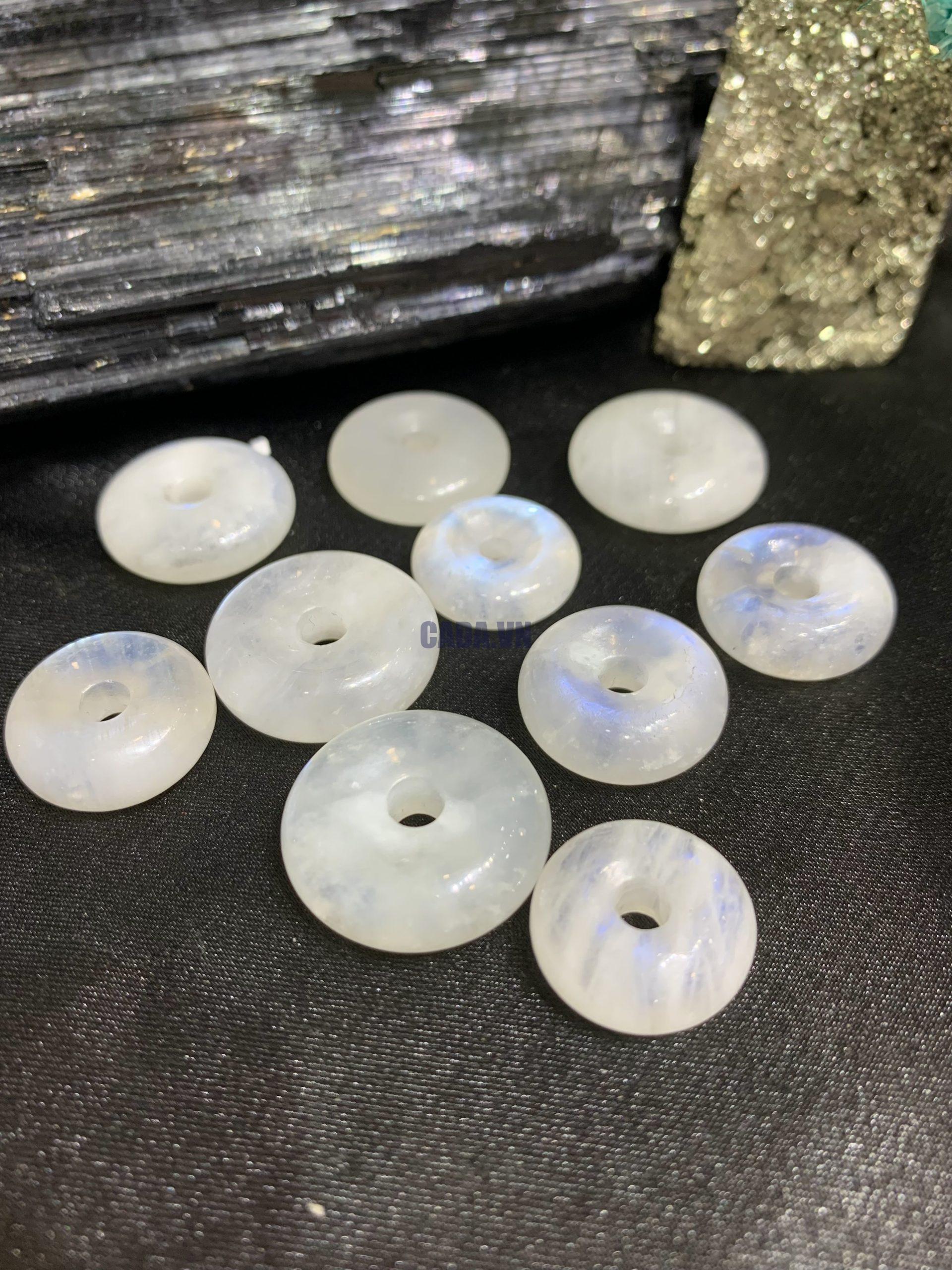 Đồng điếu Moonstone | Đá trang trí, sưu tầm, healing | CADA DECOR