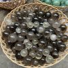 Bi cầu Smoky Quartz | Đá trang trí, sưu tầm, healing | CADA DECOR
