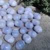 Blue Lace Agate Tumble | Đá trang trí, sưu tầm, healing | CADA DECOR