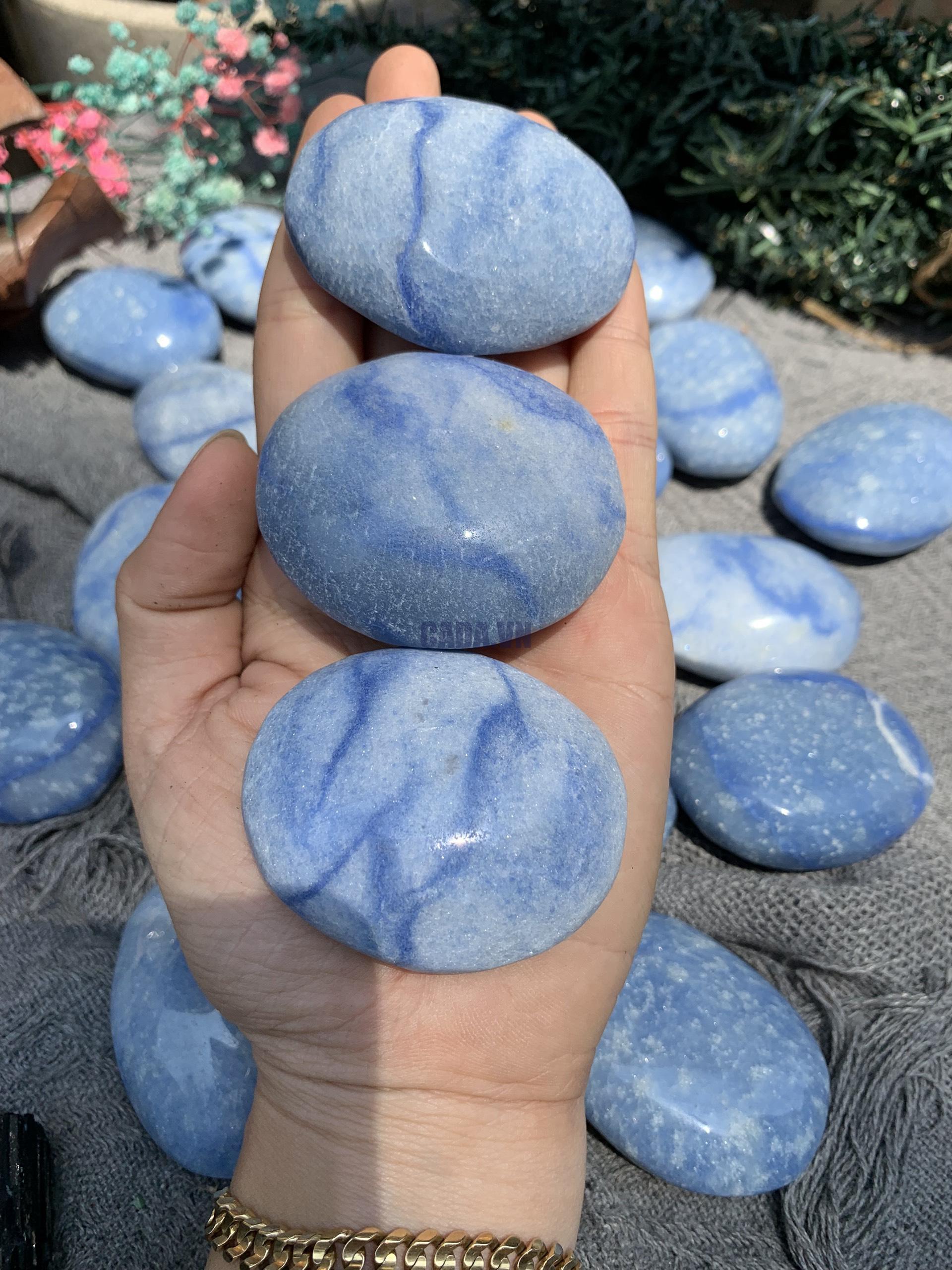 Blue Aventurine Palm | Đá trang trí, sưu tầm, healing | CADA DECOR