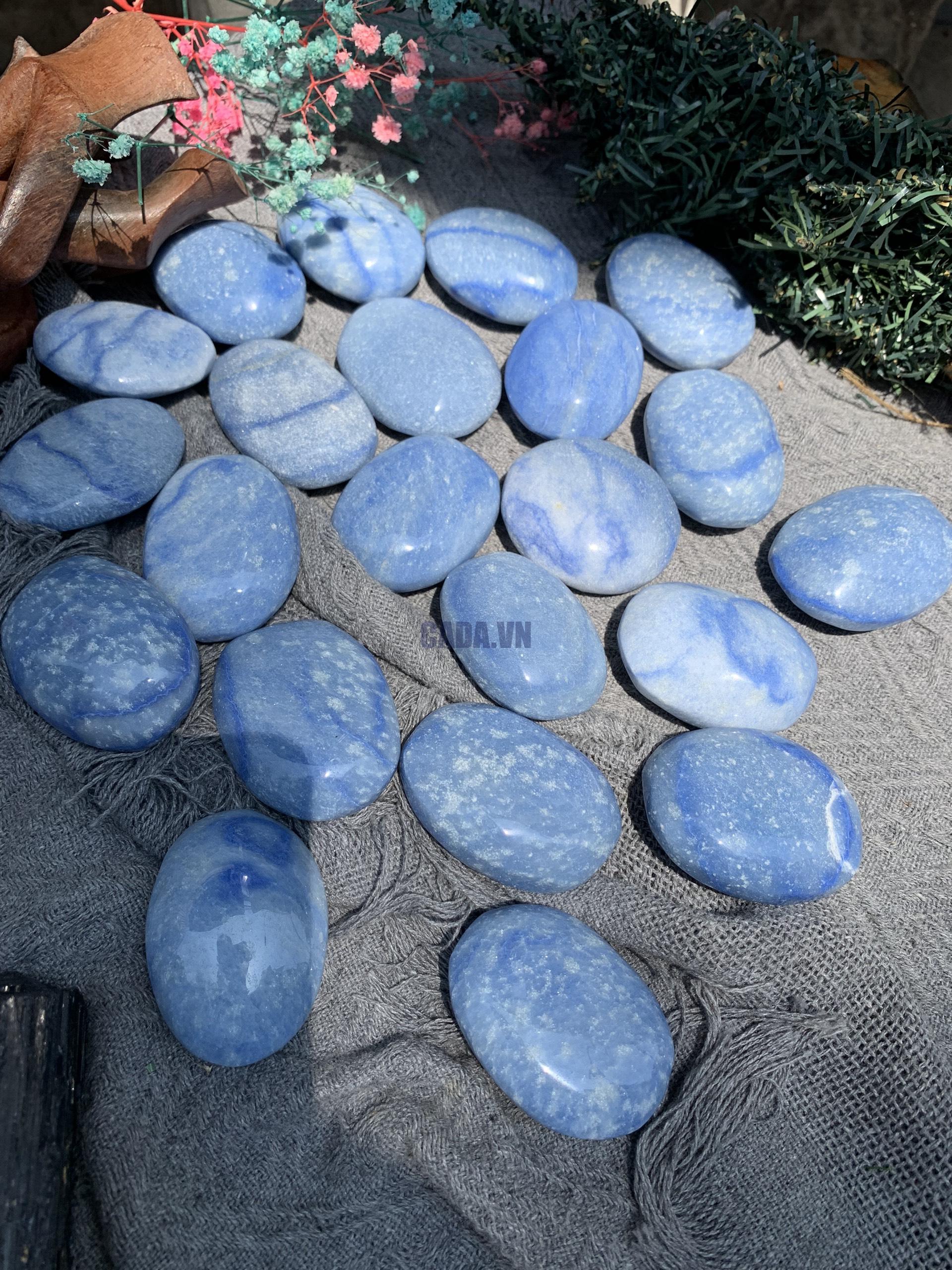 Blue Aventurine Palm | Đá trang trí, sưu tầm, healing | CADA DECOR