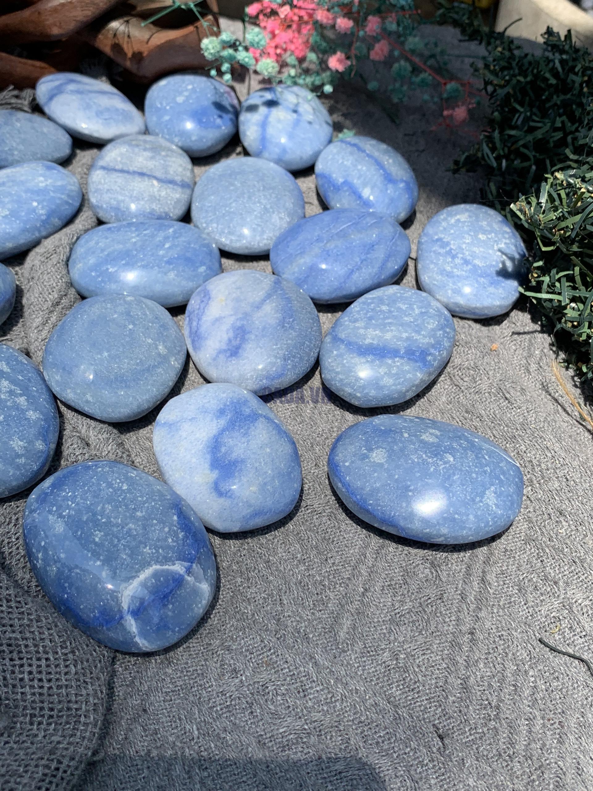 Blue Aventurine Palm | Đá trang trí, sưu tầm, healing | CADA DECOR