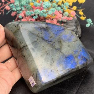 ĐÁ XÀ CỪ – HẮC NGUYỆT QUANG – Labradorite (XC196) – KL: 0,676KG