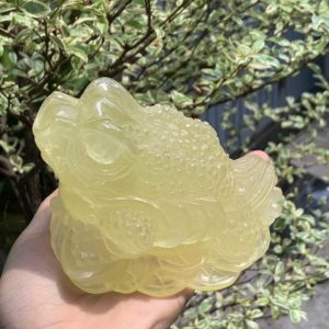 Thiềm Thừ Thạch Anh Vàng | Đá trang trí, sưu tầm, healing | CADA DECOR