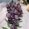 Bi cầu Thạch Anh Tím – Amethyst | Đá trang trí, sưu tầm, healing | CADA DECOR
