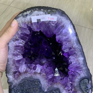 ĐỘNG THẠCH ANH TÍM BRAZIL (T219), KL: 10,89KG – KT: 21*20*15CM | CADA DECOR