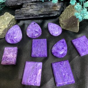 Mặt Charoite | Đá trang trí, sưu tầm, healing | CADA DECOR