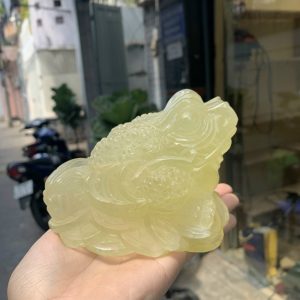 Thiềm Thừ Thạch Anh Vàng | Đá trang trí, sưu tầm, healing | CADA DECOR