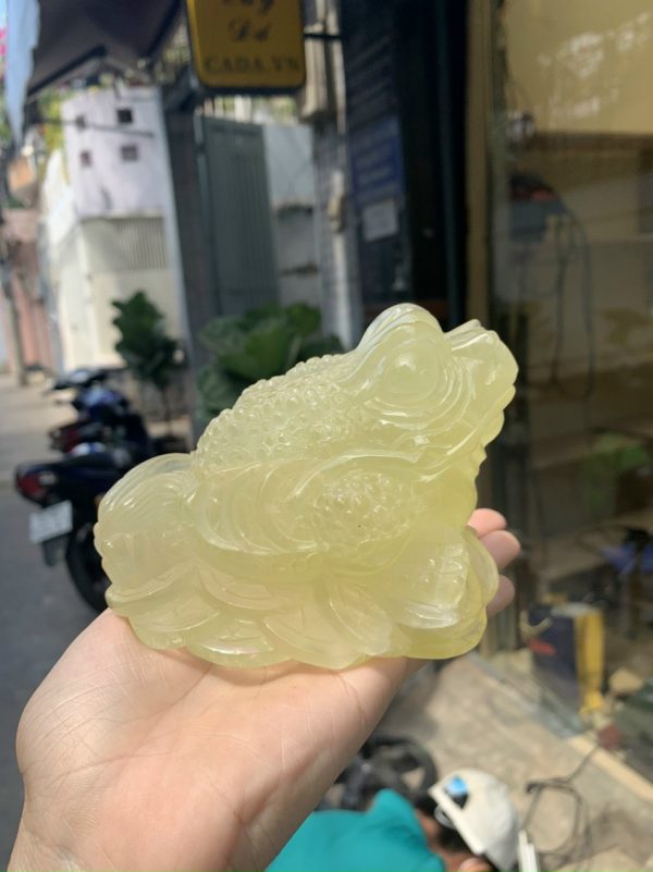 Thiềm Thừ Thạch Anh Vàng | Đá trang trí, sưu tầm, healing | CADA DECOR