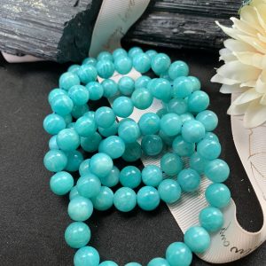 Vòng tay đá thiên hà - Amazonite Bracelet 10mm | Đá trang trí, sưu tầm, healing | CADA DECOR