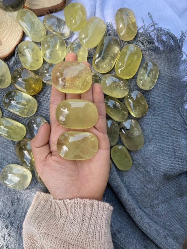Palm Citrine | Đá trang trí, sưu tầm, healing | CADA DECOR