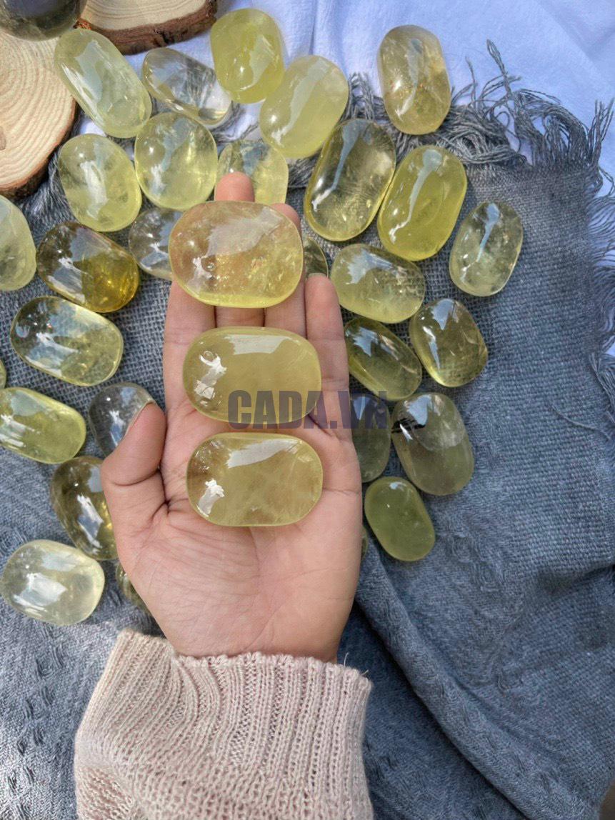 Palm Citrine | Đá trang trí, sưu tầm, healing | CADA DECOR