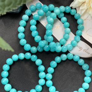 Vòng tay đá thiên hà - Amazonite Bracelet 10mm | Đá trang trí, sưu tầm, healing | CADA DECOR